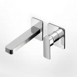 Μπαταρία νιπτήρος εντοιχισμένη 2 οπών QUADRA 144904 Eurorama
