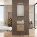 Έπιπλο μπάνιου LUXUS 45 PL WOOD - GRANITE drop