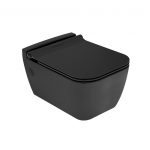 Λεκάνη κρεμαστή RITA Color Black matt 52cm SEREL