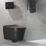 Λεκάνη κρεμαστή SAPPHIRE Color 52cm Black matt SP1000