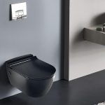 Λεκάνη κρεμαστή SAPPHIRE Color 52cm Black SP1000