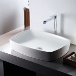 Επιτραπέζιος νιπτήρας SEREL 60×44cm White, Black , White matt, Black matt