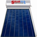 Solarnet SOL 160lt Glass Επιλεκτικός Τιτανίου Τριπλής Ενέργειας