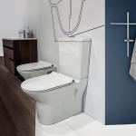 Λεκάνη Χ/Π NITA back to wall 63cm serel