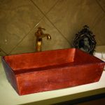 Επιτραπέζιος νιπτήρας ΜΥΡΩΝ 60×40×13,5cm Travertino