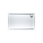 Ντουζιέρα παραλληλόγραμμη ακρυλική Extra Flat 120/140x90εκ. ύψος 5εκ. Sirene